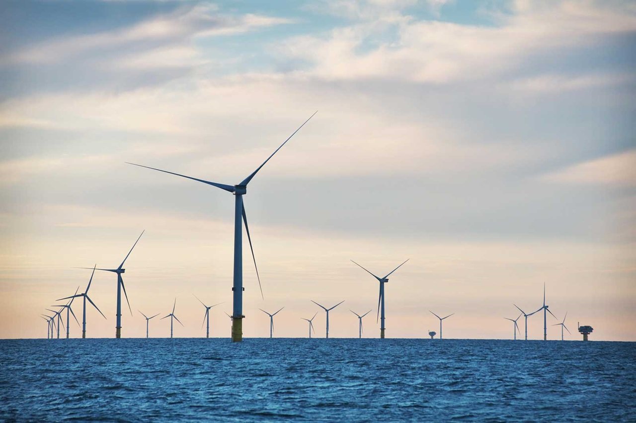 windpark op zee